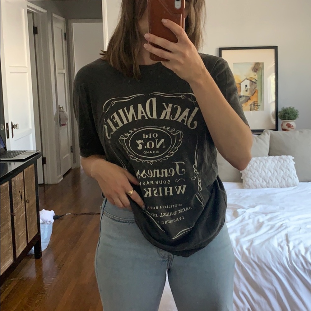 Lucky Brand Jack Daniels Graphic Tee